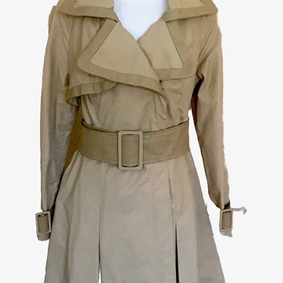bebe Tan Pea Coat - Picture 1 of 12